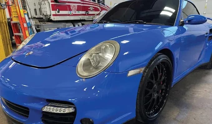 Porsche 911 Turbo exterior detail — Blue Rose Auto Detailing Springfield OR
