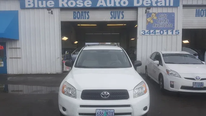 Blue Rose Auto Detail shop exterior Springfield OR — auto detail boats SUVs motorcycles